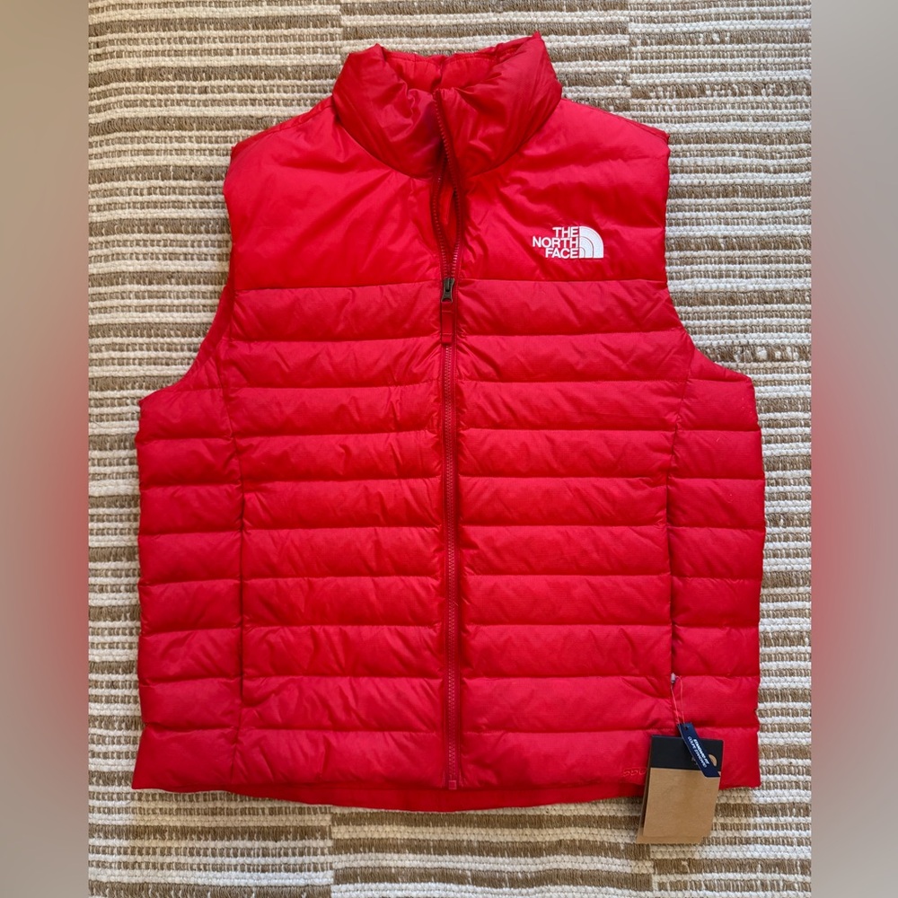 North Face flare vest